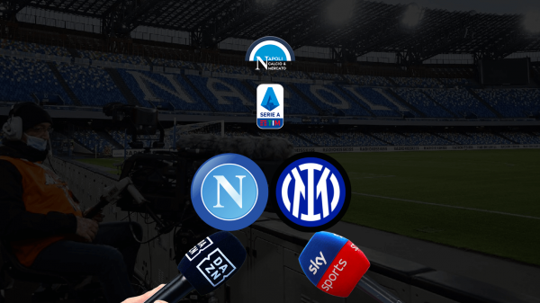 dove vedere napoli inter tv streaming sky dazn