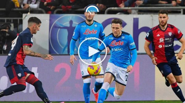 highlights cagliari napoli sintes