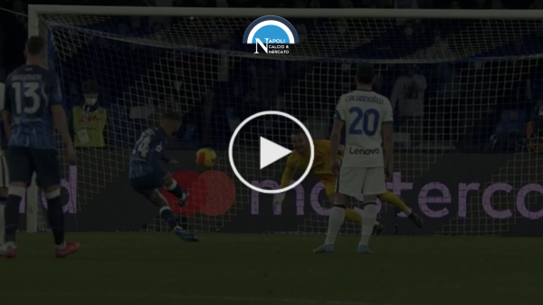 highlights napoli inter gol rigore insigne video