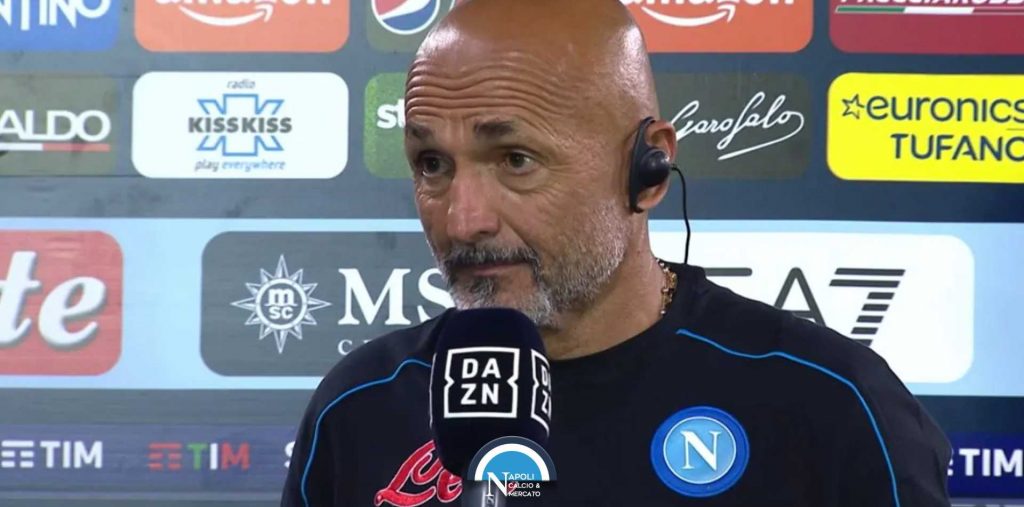 intervista spalletti a dazn napoli genoa