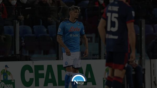 malcuit infortunio cagliari napoli condizioni comunicato ufficiale tempi di recupero