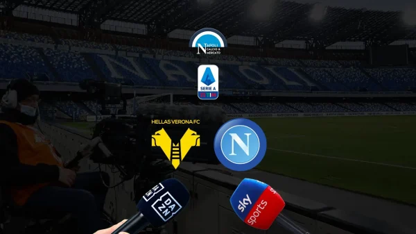 verona napoli dove vederla sky dazn tv streaming