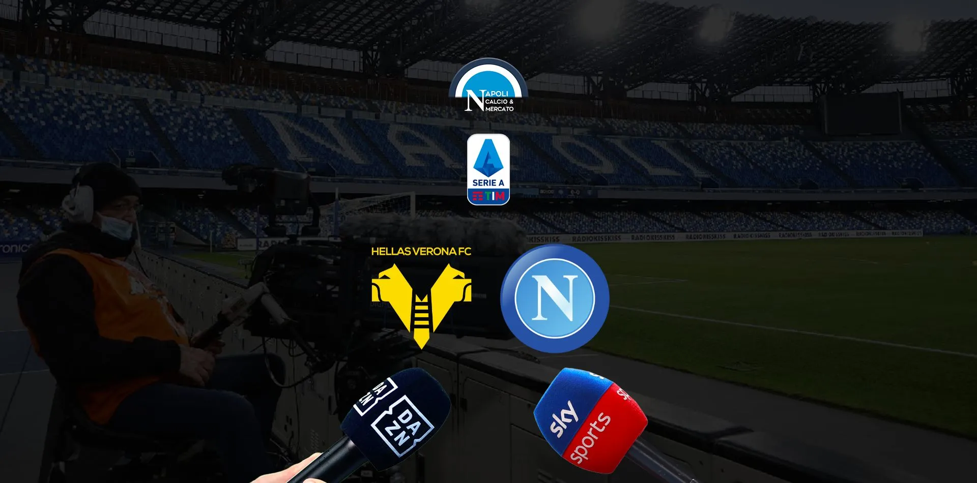 verona napoli dove vederla sky dazn tv streaming