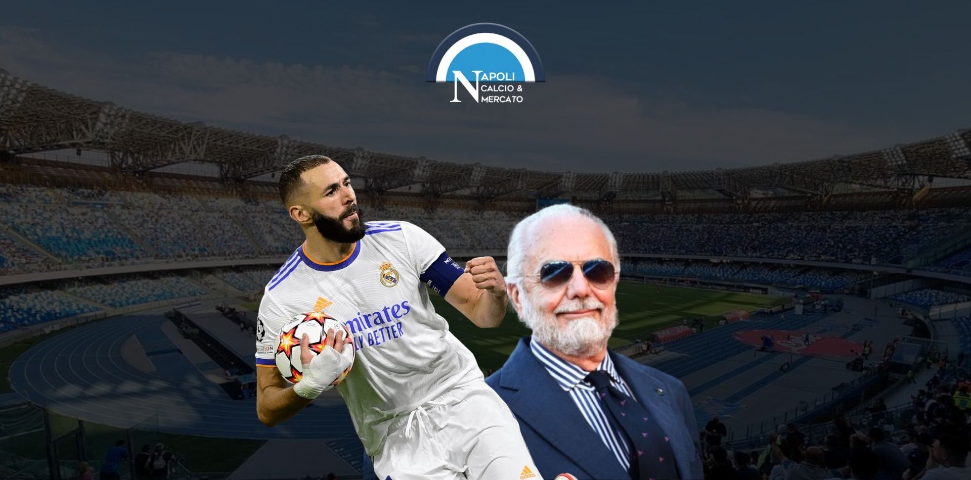 benzema al napoli de laurentiis vecchio