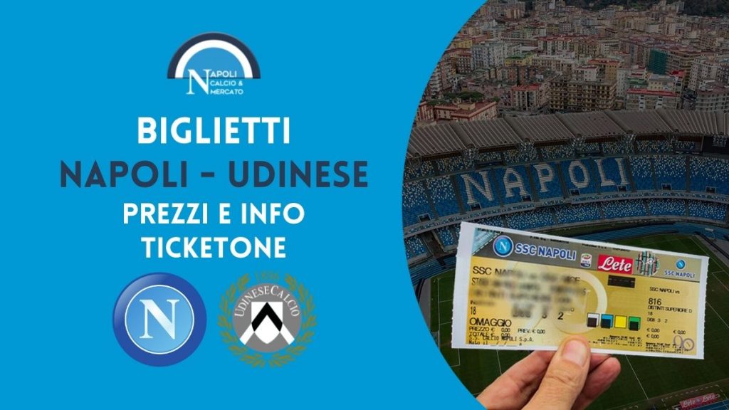 biglietti napoli udinese prezzo ticketone serie a