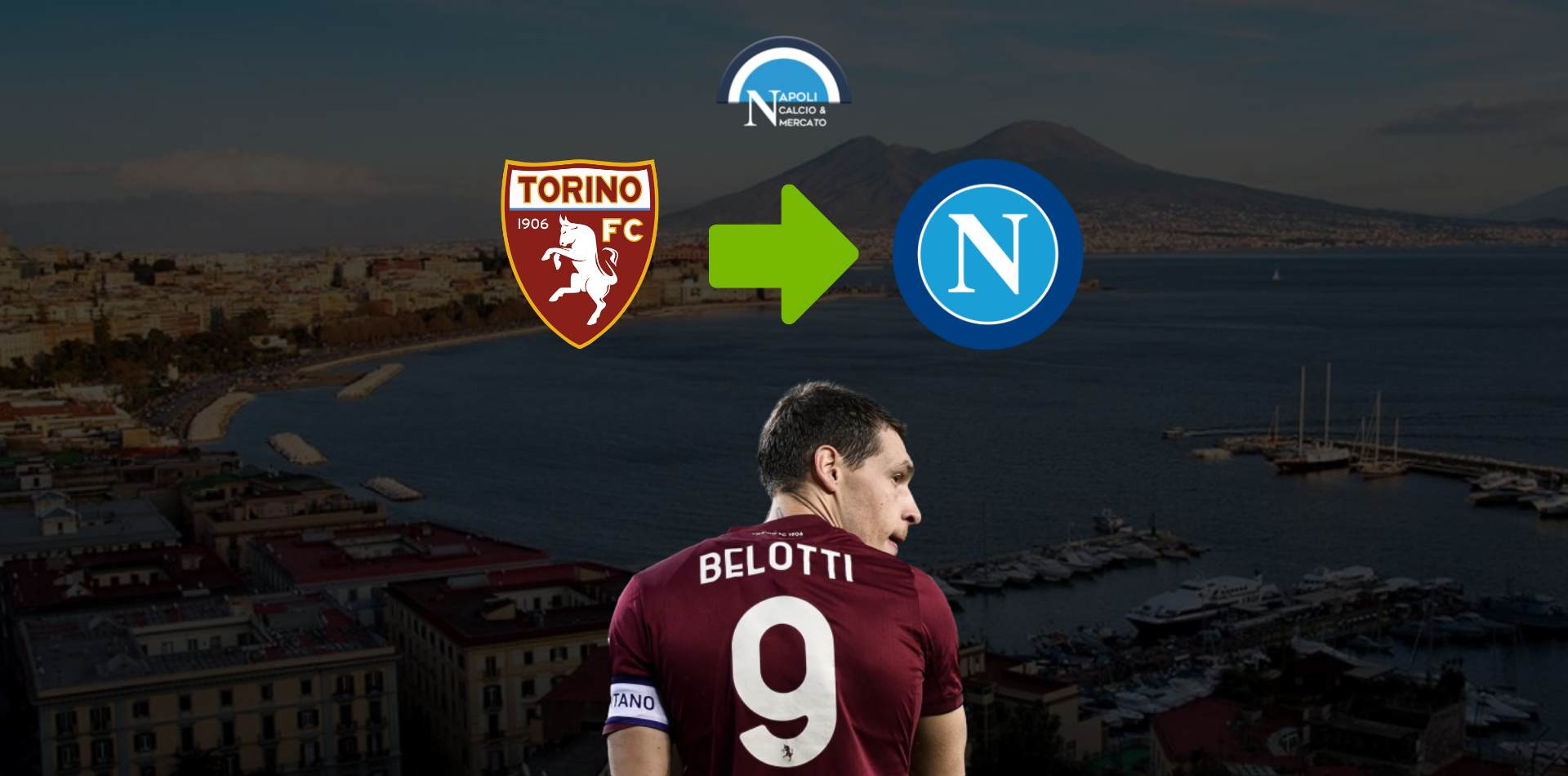 calciomercato torino belotti napoli ingaggio famiglia bergamo milano trasferimento