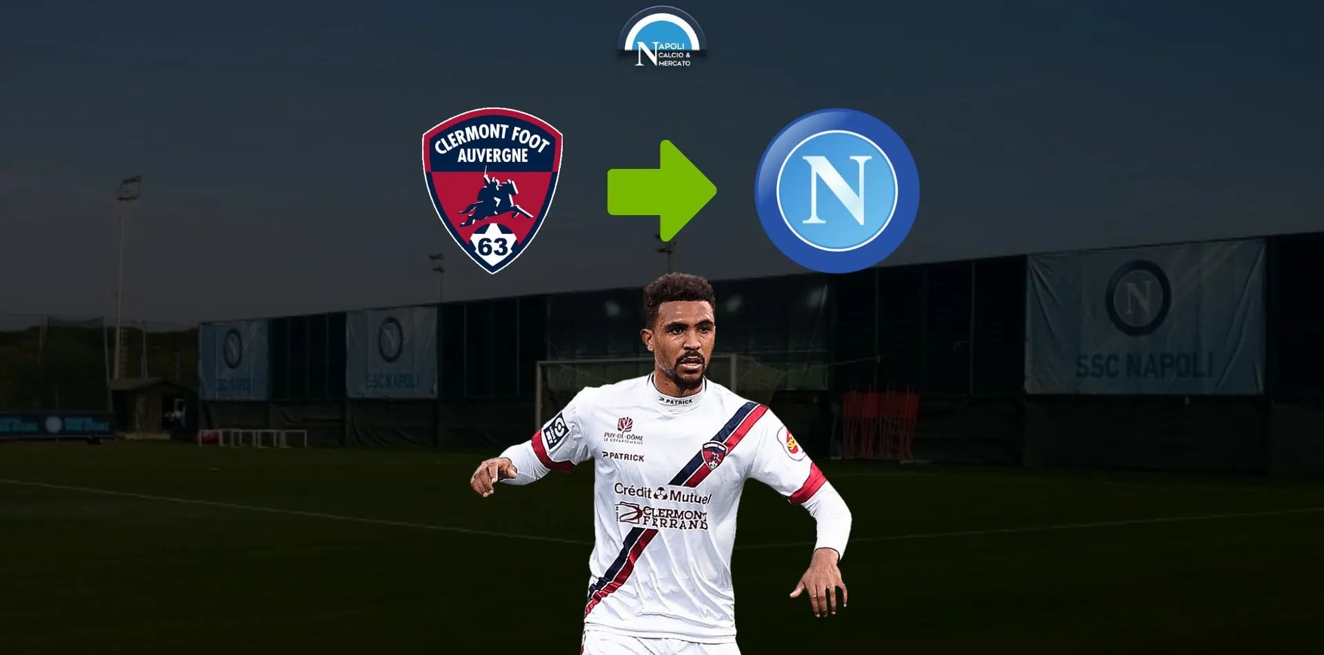 cedric hountondji calciomercato napoli clermont trattativa