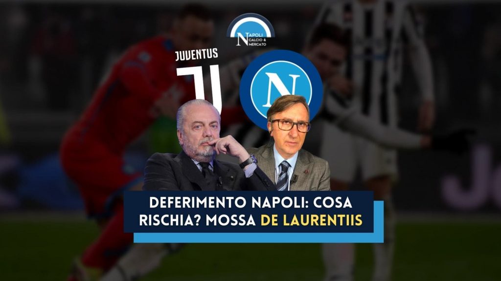 Deferimento Napoli, Auriemma: “Niente 3-0 a tavolino Juve, mossa di ADL”