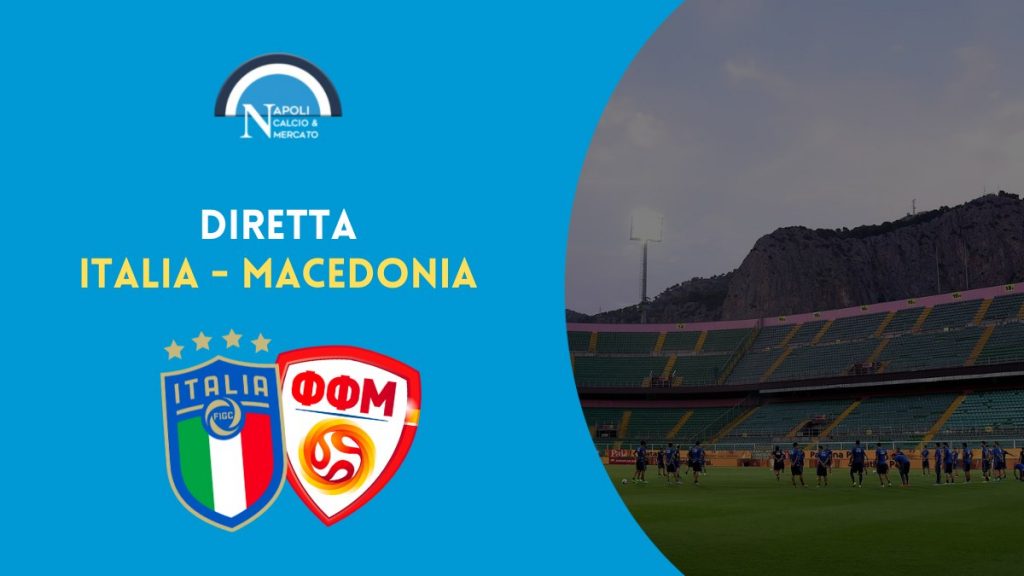 diretta italia macedonia playoff qualificazione qatar 2022 mondiali live testuale sintesi cronaca risultato tabellino