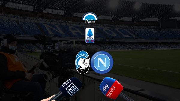 atalanta napoli dove vederla sky dazn tv streaming serie a