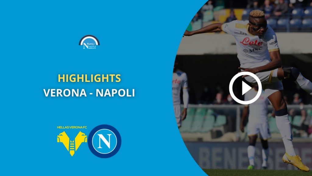 highlights verona napoli sintesi gol azioni