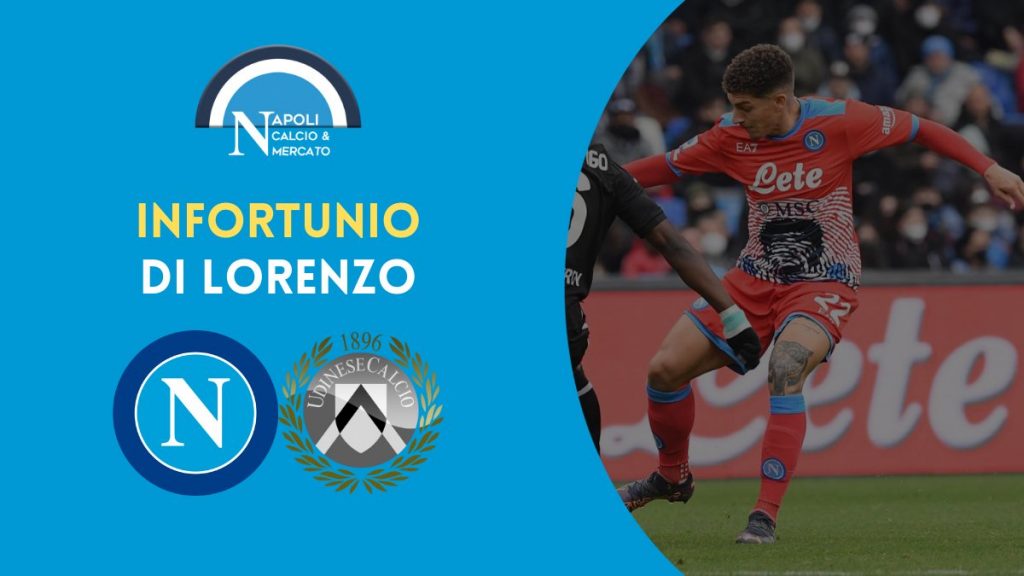 infortunio di lorenzo napoli udinese condizioni comunicato ufficiale