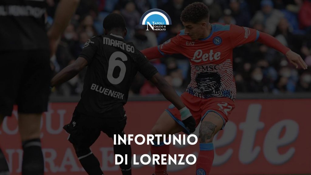 infortunio di lorenzo napoli udinese condizioni comunicato ufficiale