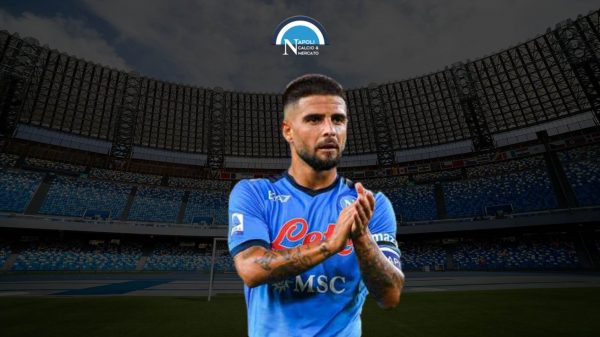 lorenzo insigne allo stadio maradona di napoli