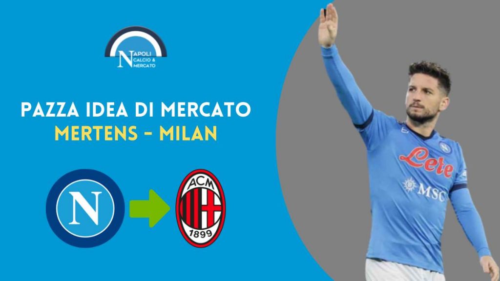 mertens milan napoli calciomercato