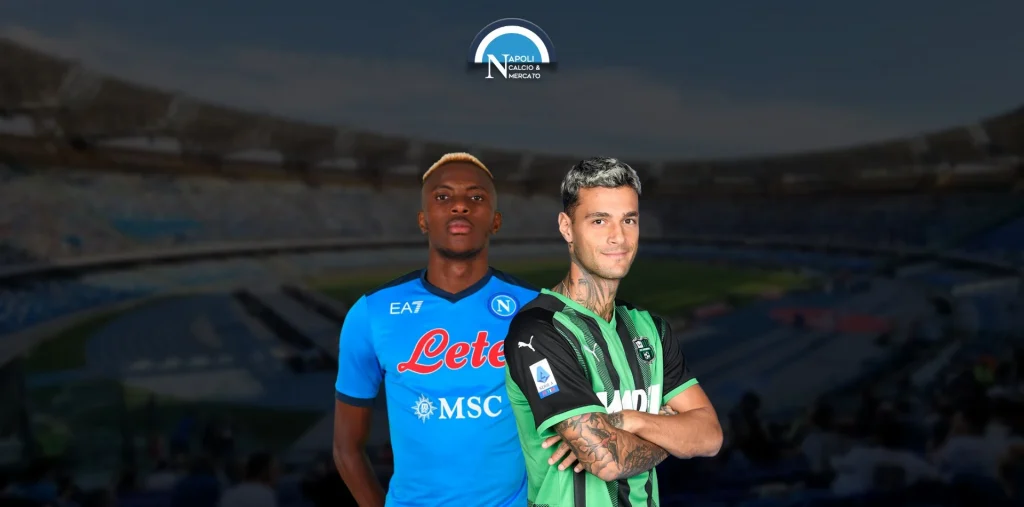 napoli calciomercato osimhen real madrid sostituto scamacca sassuolo