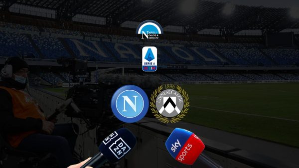 napoli udinese dove vederla sky dazn tv streaming