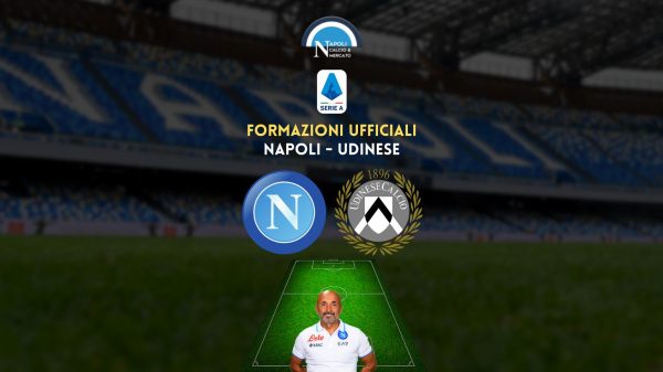 napoli udinese formazioni ufficiali ultimissime serie a