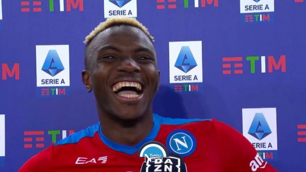 osimhen a dazn interviste napoli ultimissime