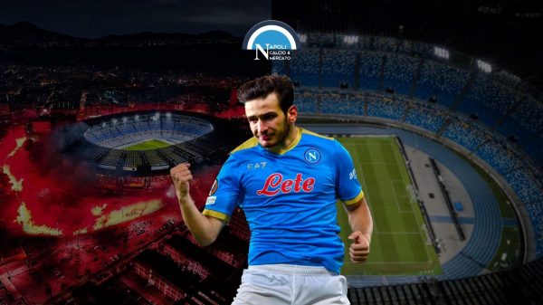 Khvicha Kvaratskhelia al calcio napoli 24 ecco cifre e dettagli contratto percentuale rubin kazan accordo dinamo batumi