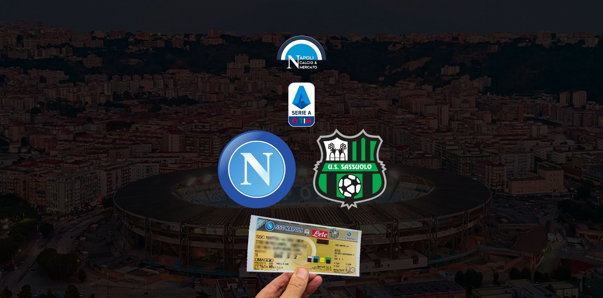 biglietti napoli sassuolo su ticketone prezzi e informazioni gratis per under 14