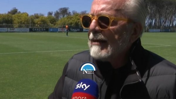 de laurentiis a sky su futuro ed esonero di spalletti