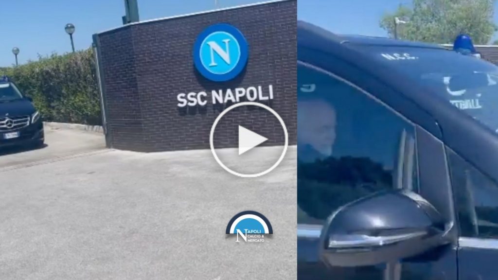 de laurentiis spalletti incontro a castel volturno video