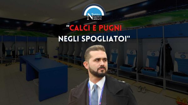 empoli napoli urla calci pugni spogliatoi caos edo de laurentiis