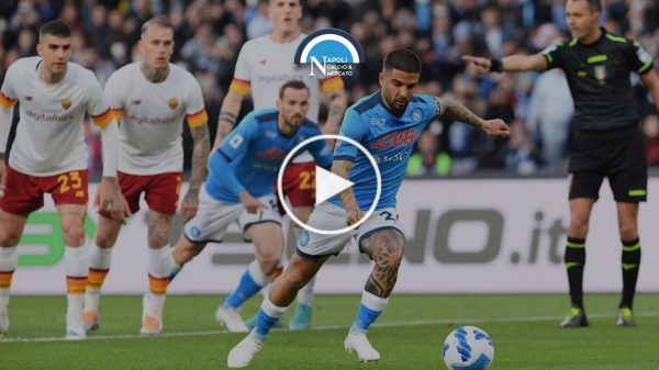 napoli roma highlights sintesi gol insigne