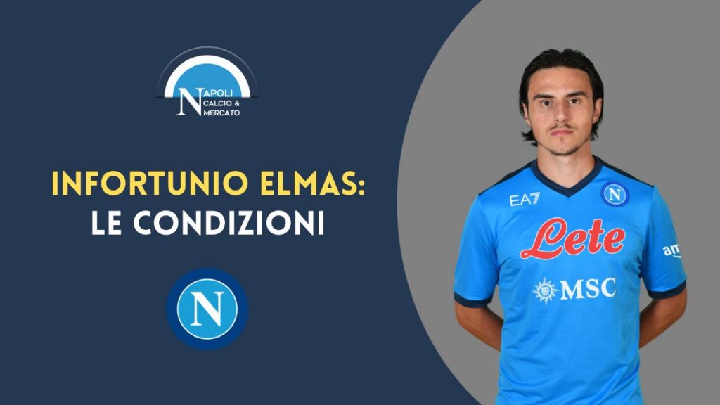 infortunio elmas napoli comunicato ufficiale condizioni tempi di recupero elongazione bicipite femorale sinistro