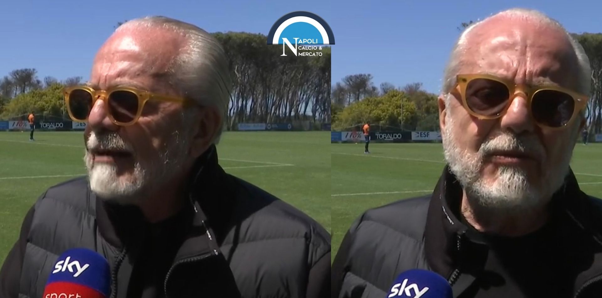 intervista de laurentiis a sky ritiro napoli cena