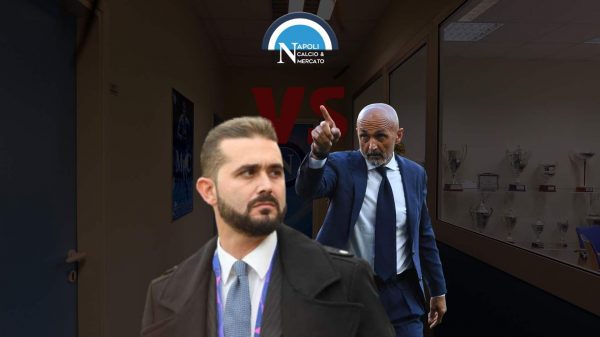 luciano spalletti ed edoardo de laurentiis ssc napoli