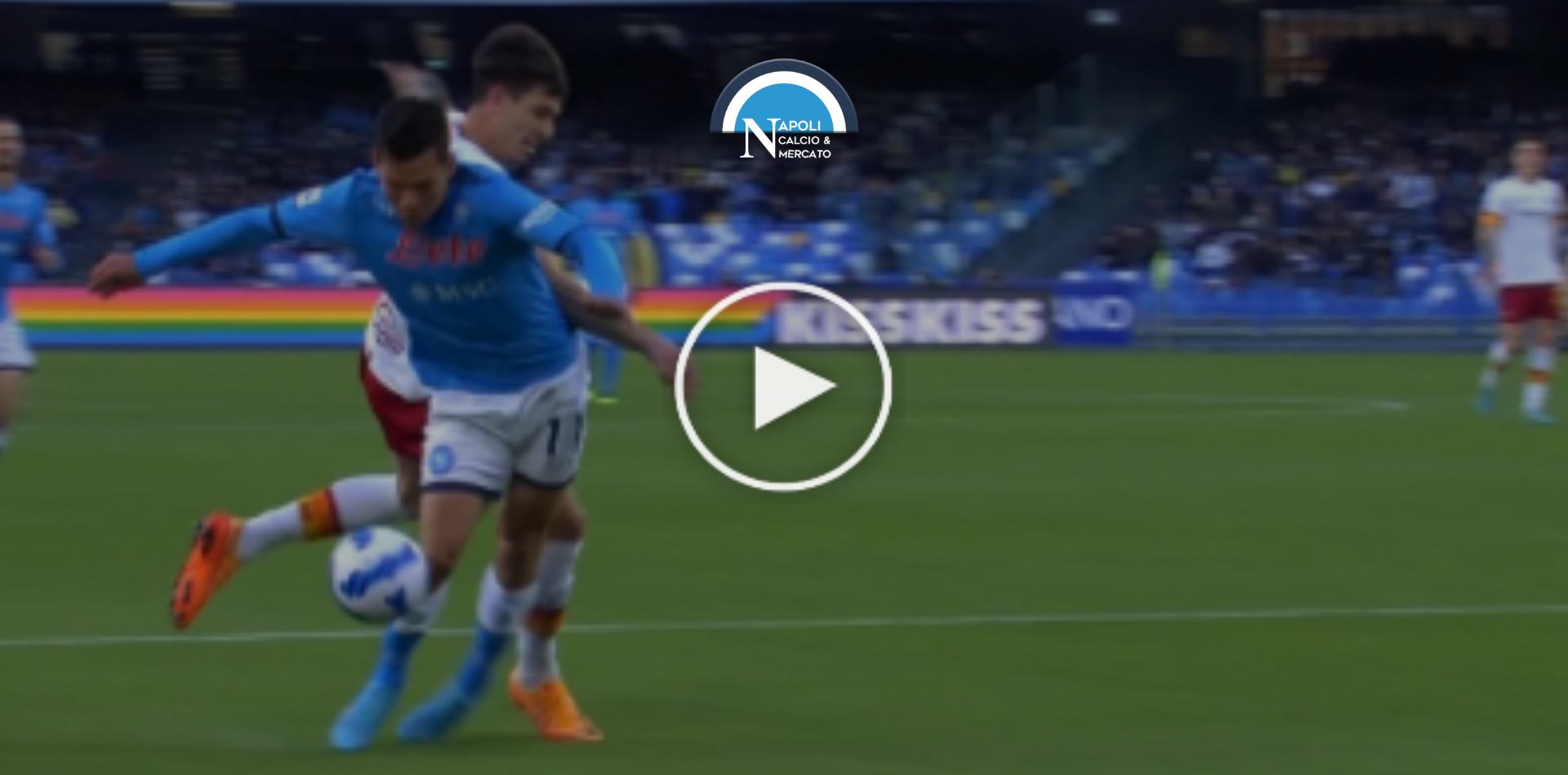 moviola napoli roma arbitro di bello replay var rigore insigne fallo ibanez lozano