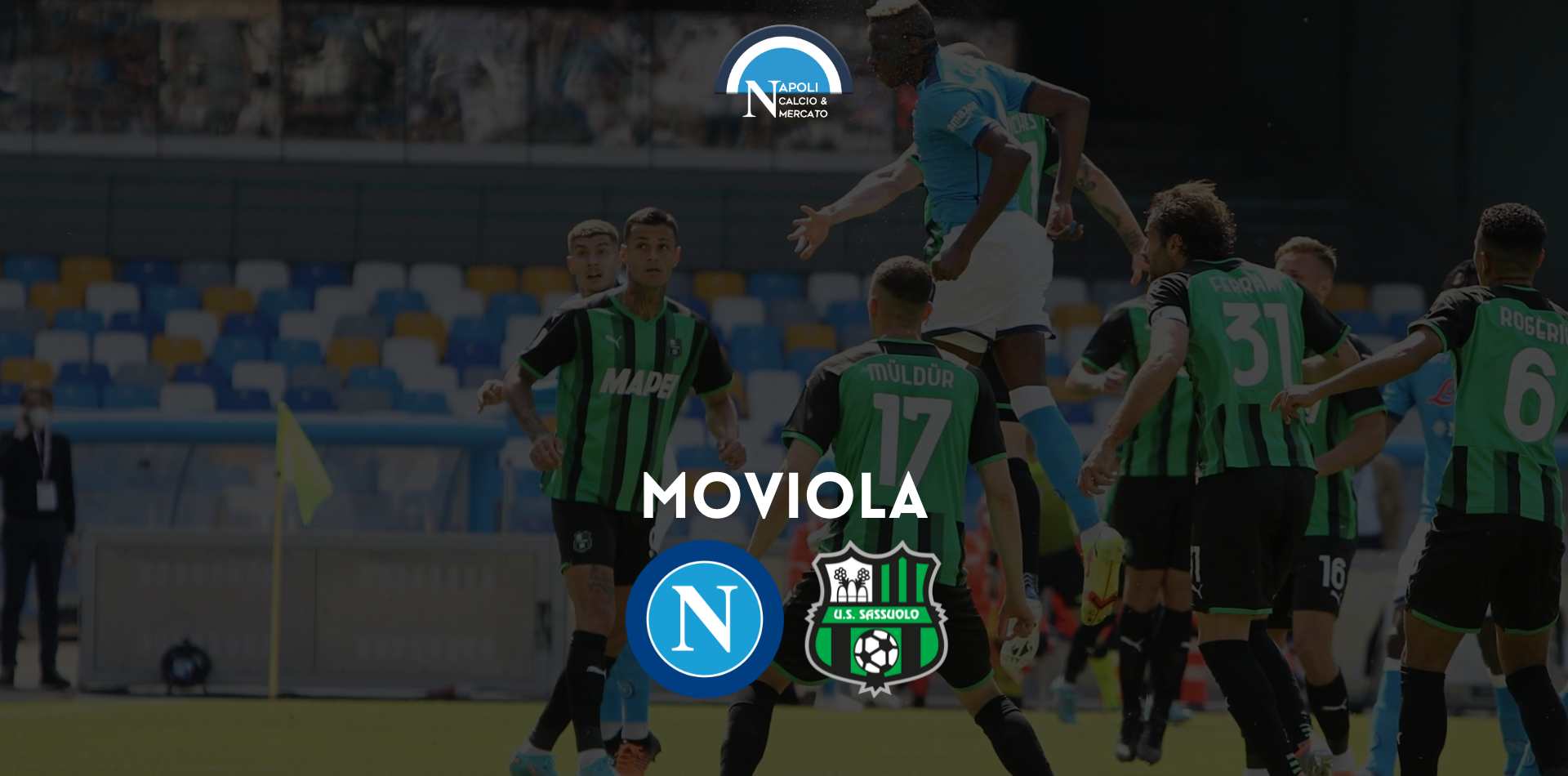 napoli sassuolo moviola serie a