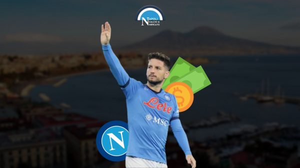 rinnovo mertens calciomercato napoli ingaggio proposta de laurentiis contratto stipendio cifre