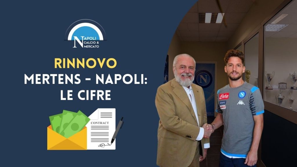 rinnovo mertens napoli de laurentiis offerta cifre