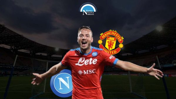 amir rrahmani manchester united agente napoli calciomercato