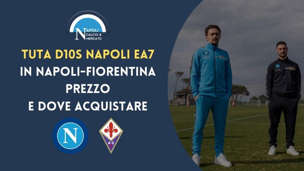 tuta maradona napoli fiorentina special edition ea7 capsule d10s prezzo