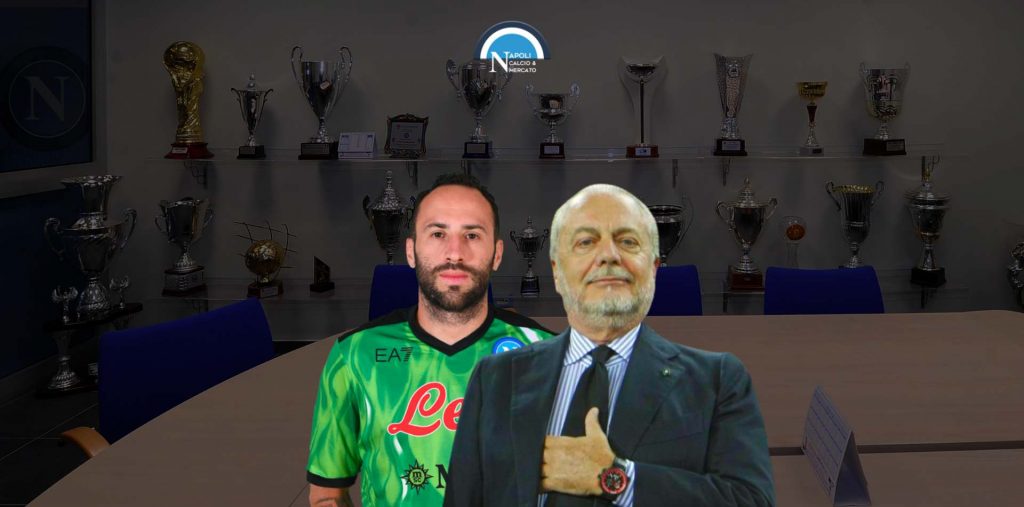 calciomercato napoli rinnovo ospina cessione proposta offerta aurelio de laurentiis cifre