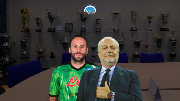 calciomercato napoli rinnovo ospina cessione proposta offerta aurelio de laurentiis cifre