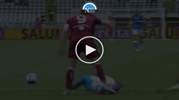 moviola torino napoli fallo rigore belotti koulibaly arbitro prontera var irrati