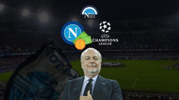 napoli in champions league de laurentiis sorride ecco incassi e cifre con la qualificazione