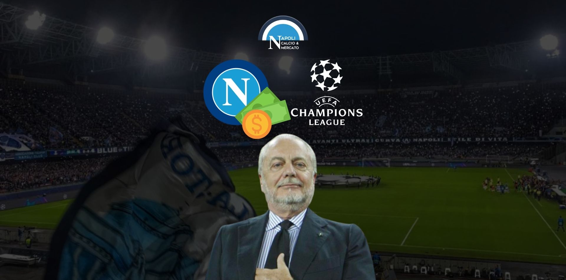 napoli in champions league de laurentiis sorride ecco incassi e cifre con la qualificazione