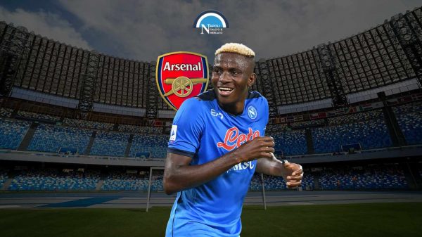 osimhen arsenal napoli calciomercato ultime notizie