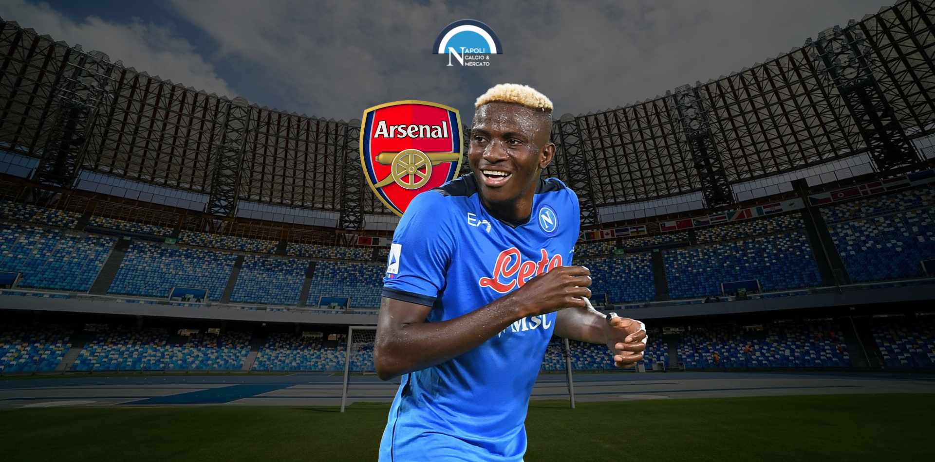 osimhen arsenal napoli calciomercato ultime notizie