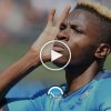 osimhen gol highlights napoli genoa sintesi serie a