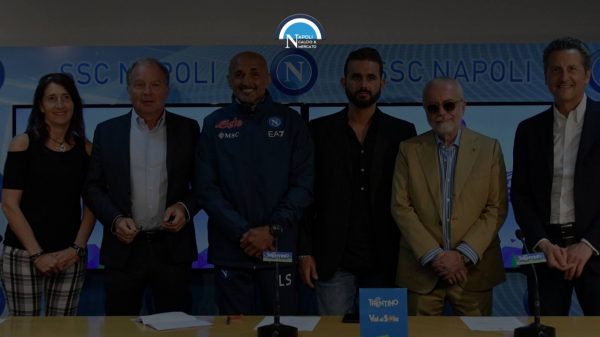 ritiro napoli dimaro 2022 conferenza stampa presentazione de laurentiis spalletti trentino