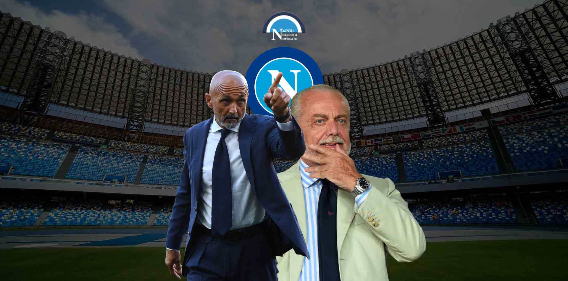 spalletti resta a napoli calciomercato de laurentiis