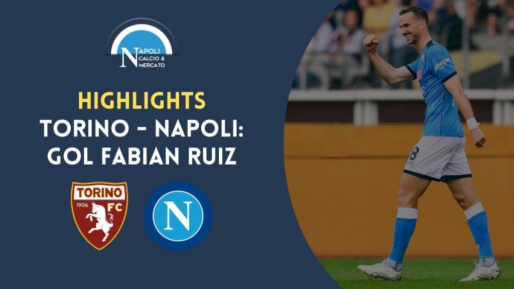 torino napoli 0 1 gol fabian ruiz highlights video