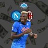 napoli calciomercato victor osimhen milan